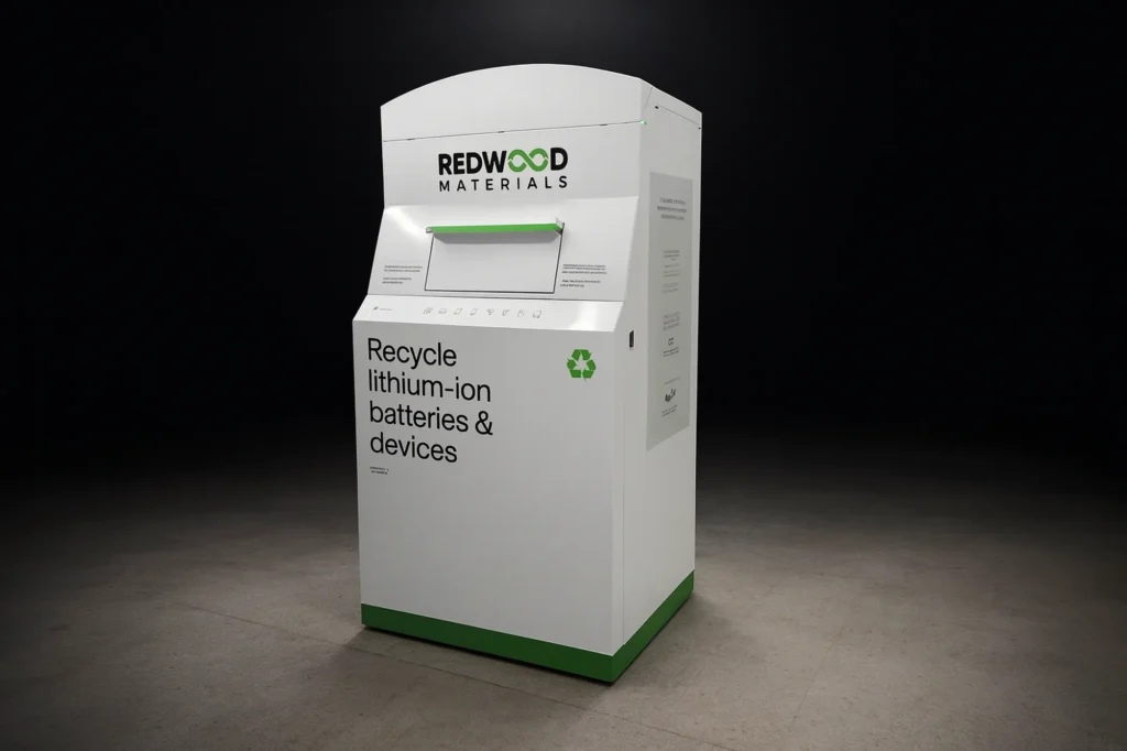 Introducing the Redwood Battery Bin: A new standard for safer, scalable recycling